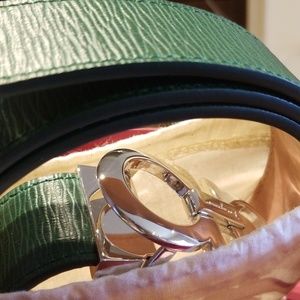 Authentic Salvatore Ferragamo Green Belt